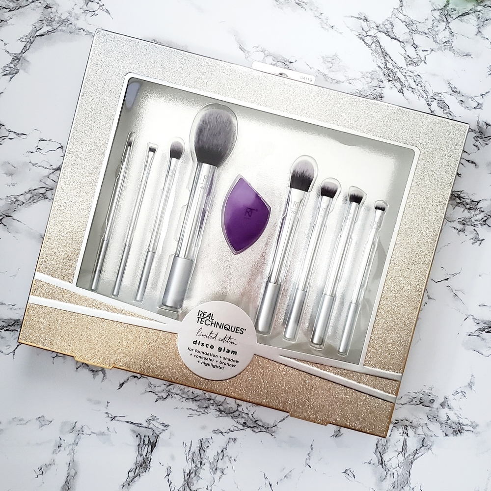 Real Techniques Disco Glam brush set